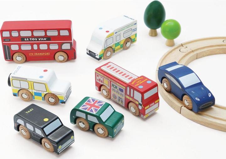 Actual product image Le Toy Van London Car Set
