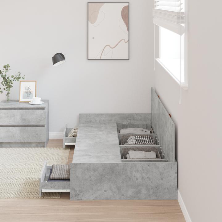 Actual product image vidaXL Plattformbett (90 x 200 cm)