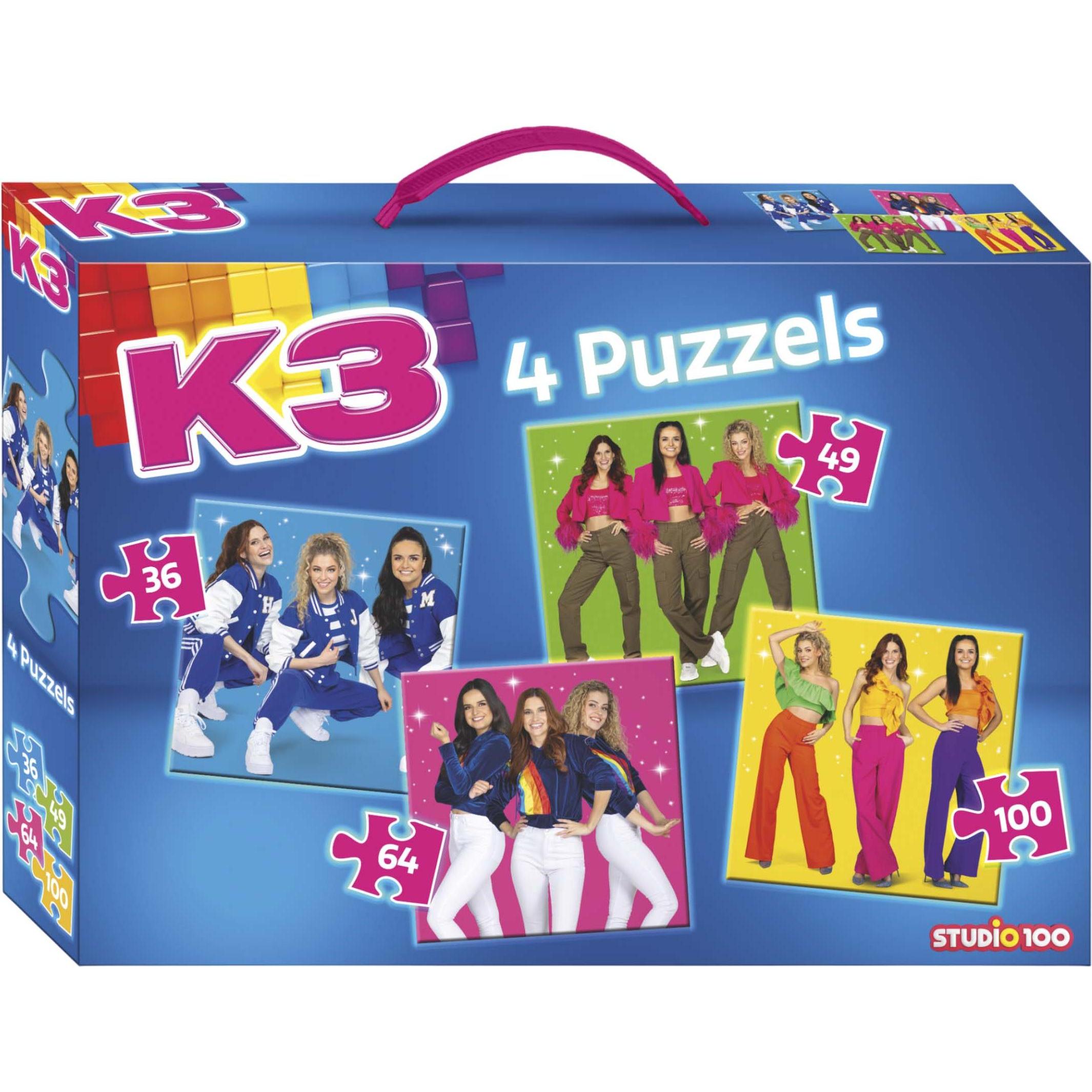 Studio 100 K3 Puzzle 36/49/64/100 Teile (49 Teile)