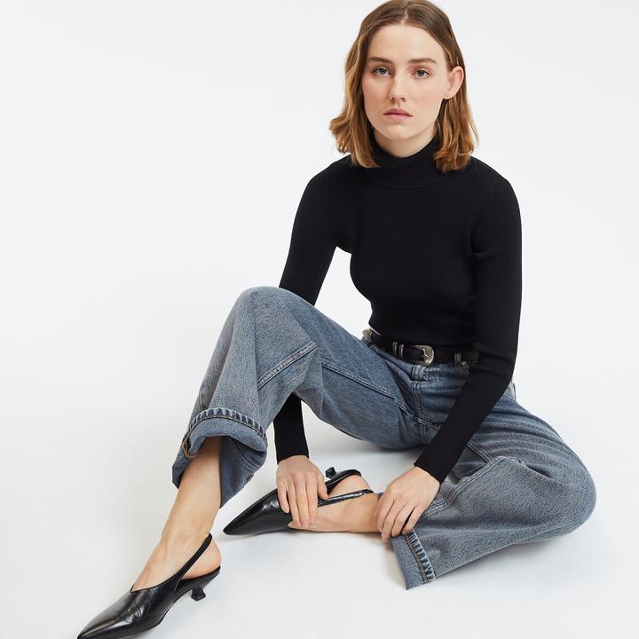 Actual product image La Redoute Collections Rollkragenpullover aus Feinstrick (XL)