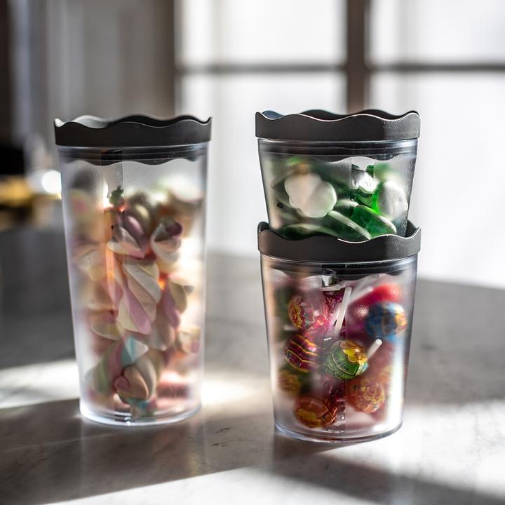 Actual product image Koziol Storage Jar Prince S 0.3 l, Dark Grey (0.30 l)