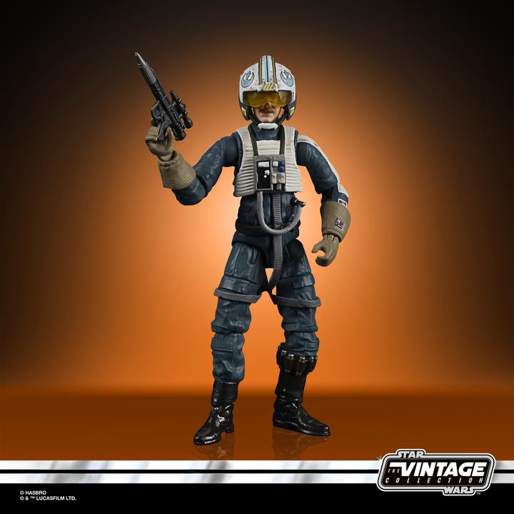 Actual product image Hasbro Star Wars Rogue One The Vintage Collection Antoc Merrick's X-Wing Fighter Vehicle with Figure