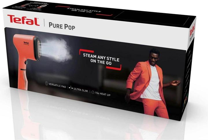 Produktbild Tefal Pure POP Dampfbürste (DT2022), Rot (1300 W, 20 g/min)