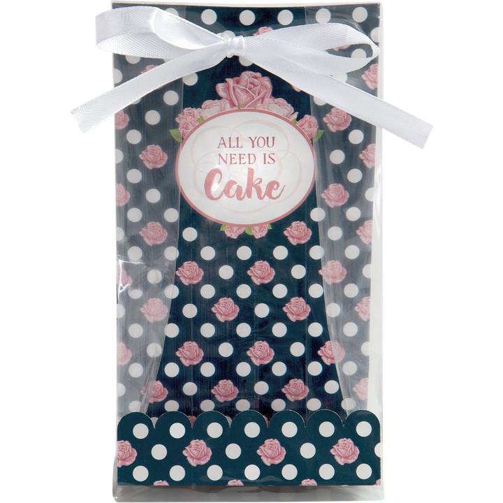 Immagine prodotto Städter Set di borse regalo "All you need is cake", 24 pezzi (24x)