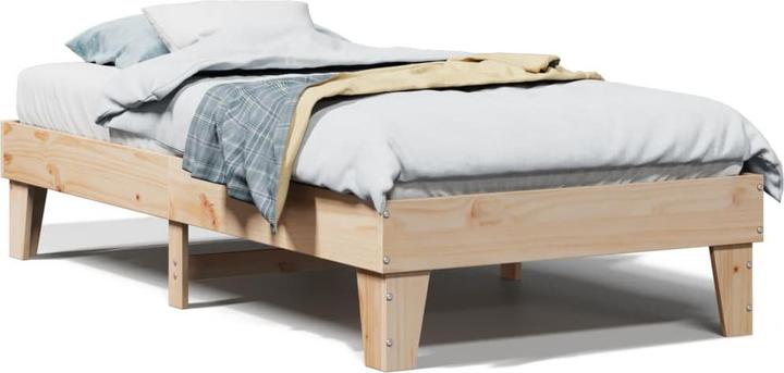 Actual product image vidaXL Bettgestell (90 x 190 cm)