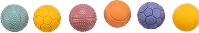 Actual product image Trixie Bal Natuurrubber Assorti - 4,5 Cm (Cat ball toy)