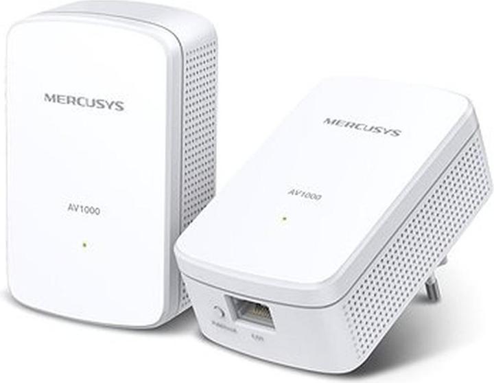 Produktbild Mercusys POWERLINE AV1000 KIT 1P GIGABIT 1000MBPS 2 UNIT&#192 (1000 Mbit/s)