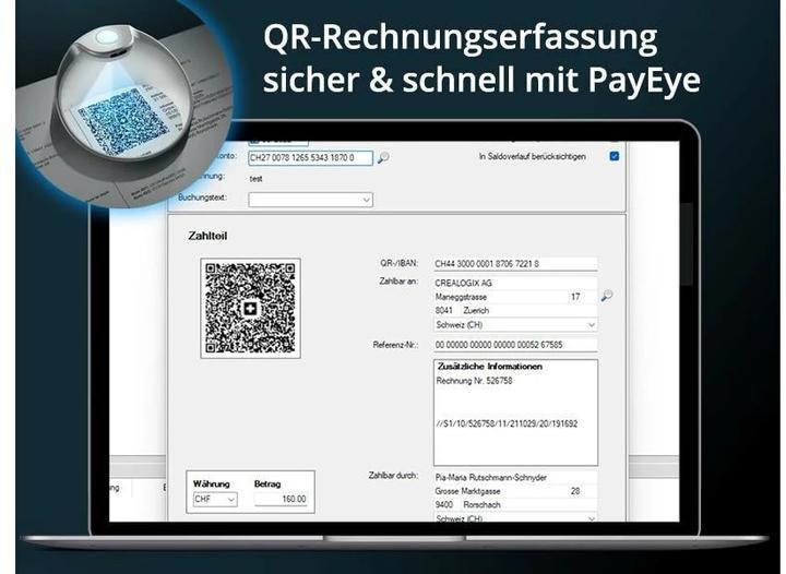Immagine prodotto Crealogix PayEye (Codice QR)