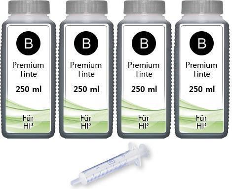 Image du produit Druckfuxx 1000ml Tinte für HP 301-XL Envy 4500 5530 4502 4504 4507 4508 5532 5534 4503 Set