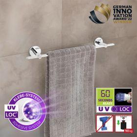Actual product image Wenko UV-Loc Towel Bar Uno 40cm