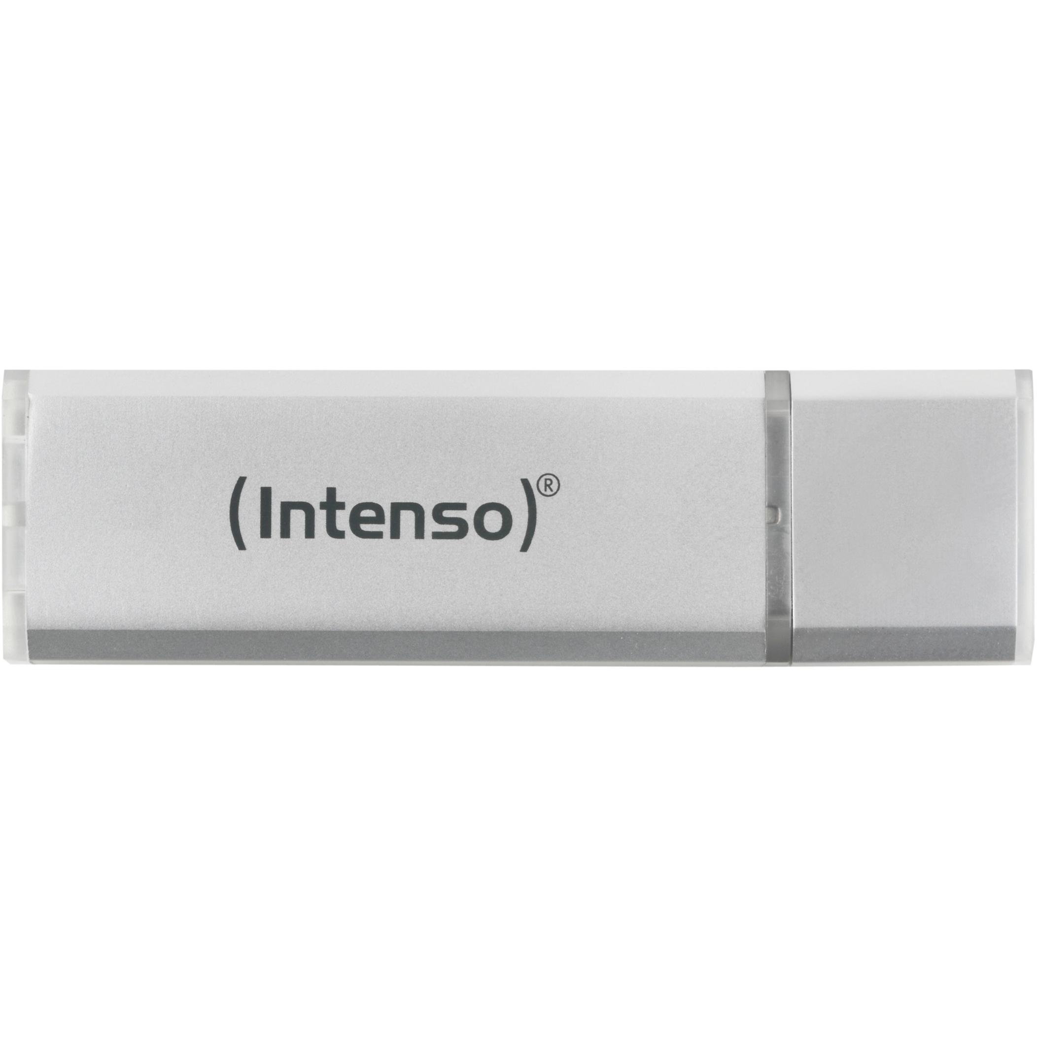 Intenso Ultra Line (512 GB, USB-A, USB 3.0), USB Stick, Silber