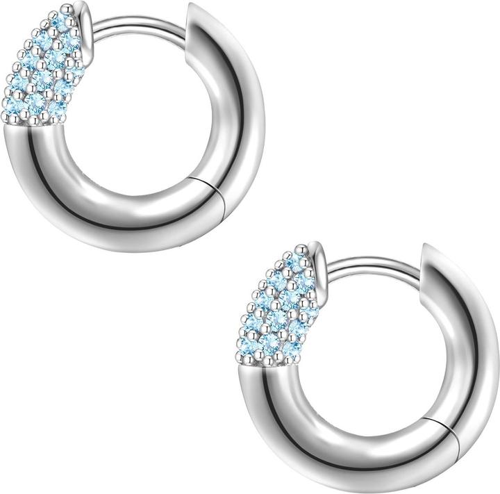 Immagine prodotto Glanzstücke München Spinello d'argento da donna - 28981 (Argento 925/000)