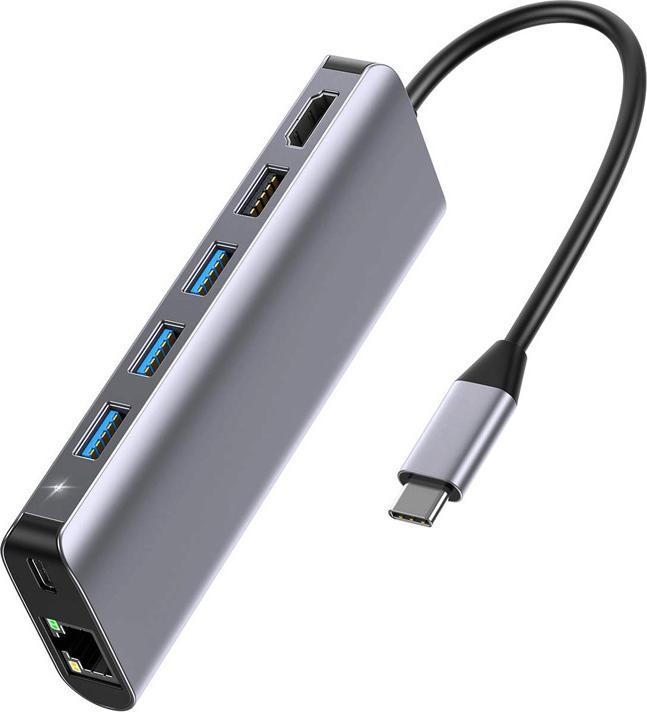 Actual product image SIGN SN-0004 (USB-C, 7 ports)