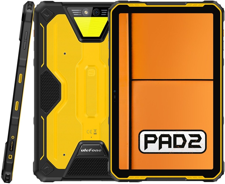 Image du produit Ulefone Tablet Armor Pad 2 8/256 noir-jaune (4G, 11", 256 Go, Noir)