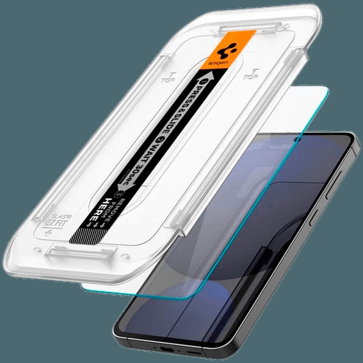 Productafbeelding Spigen GLAS.tR EZ Fit Galaxy S24 FE Scherm Beschermer (2 Stuk, Samsung Galaxy S24 FE)