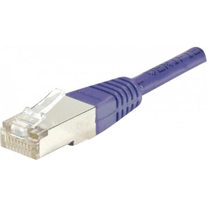 Thumbnail - Exertis Connect Patchkabel F/UTP, CAT.6, violett, 3.0 m Patchkabel mit besonders schmalem Knickschutz (F/UTP, CAT6, 3 m)...