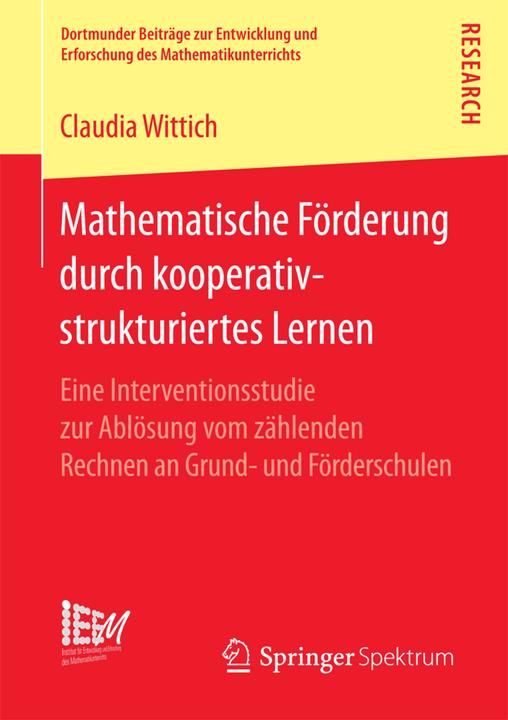 Produktbild Mathematische Förderung durch kooperativ-strukturiertes Lernen (Deutsch, Claudia Wittich, 2017)
