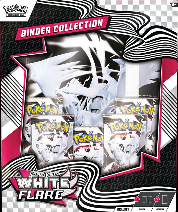 Actual product image Asmodée Scarlet & Violet: White Flare Binder Collection (English, Box Set & Collection)