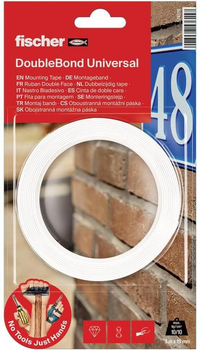 Image du produit Fischer 574519 Montageband (L x B) 3 m x 19 mm 1 St. (19 mm)