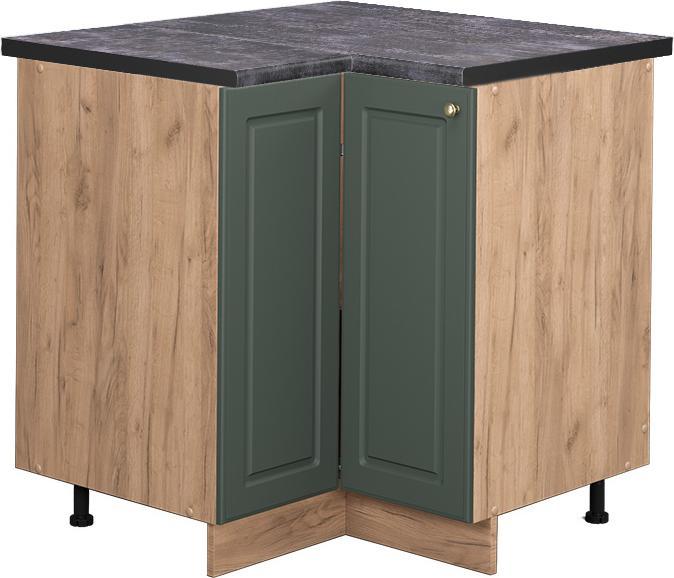 Goldkraft Eiche, Grün, Grün-Gold Landhaus