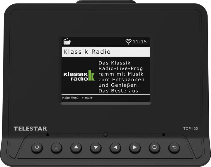 Produktbild Telestar TOP 400 DAB+ Internetradio-Adapter schwarz (DAB+, Bluetooth, WLAN)