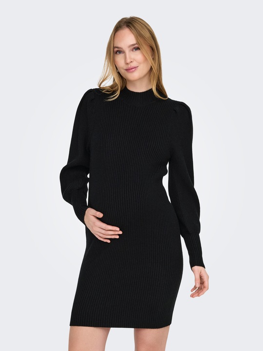 Produktbild Only Maternity Mama gerippt Strickkleid Strickpullover (L)