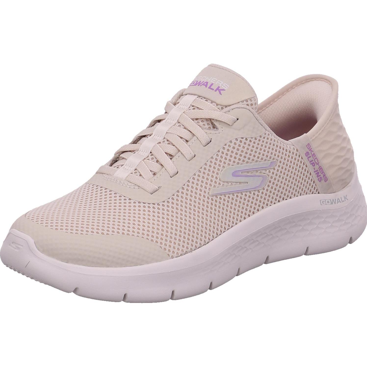 Skechers, Damen, Sneaker, 124836 OFWT, Beige, (38)