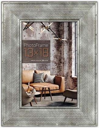 Produktbild ZEP Bilderrahmen KA657S Andria Silver 13x18 cm (13 x 18 cm)