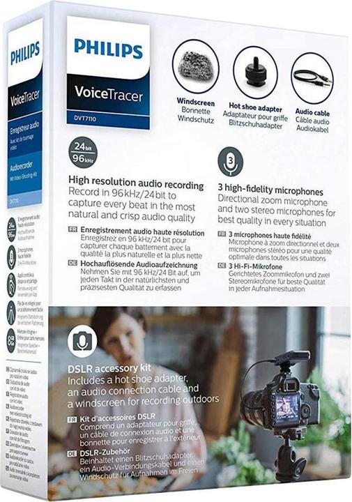 Produktbild Philips Digital Voice Tracer DVT7110 (8 GB)