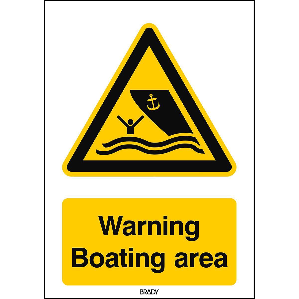 Brady, Sicherheitskennzeichnung, ISO Safety Sign - Warning