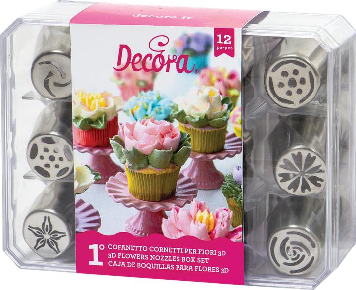 Produktbild Decora Tüllenset Blumenwiese (Spritztüllen)