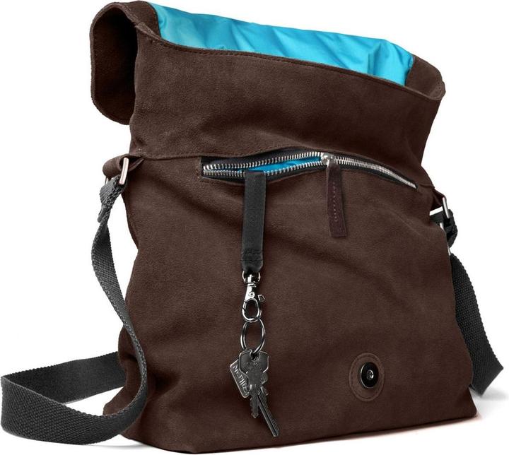 Actual product image Crumpler Bavarian Boomer Camera Sling Horizontal Suede/Brown (Camera shoulder bag)
