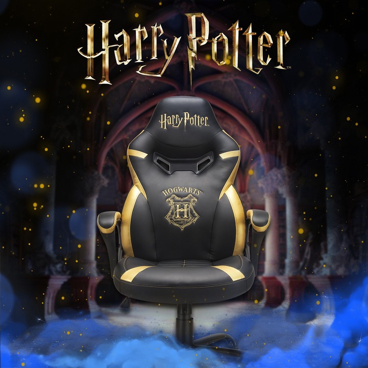 Image du produit Subsonic Chaise de jeu Harry Potter Junior - Noir/Or