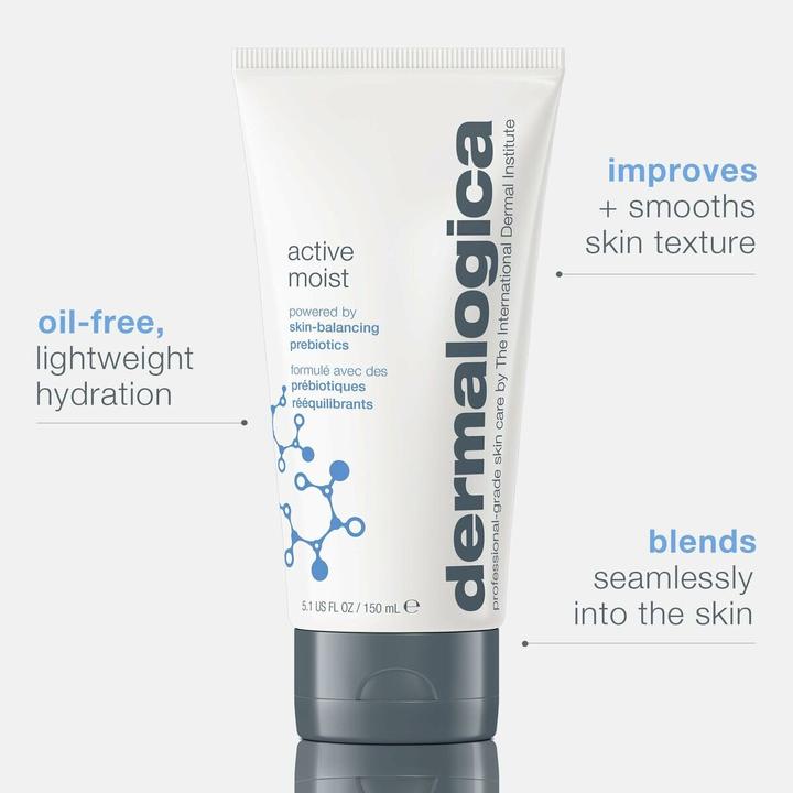 Actual product image Dermalogica Active Moist Moisturiser - Provides Oil-Free Hydration (150 ml, Day cream)