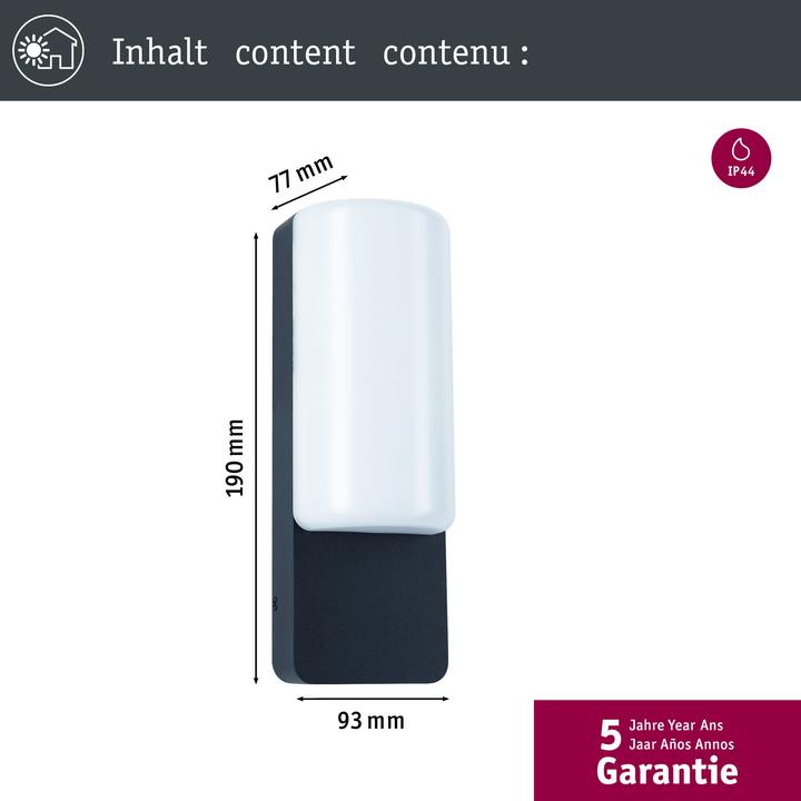 Produktbild Paulmann Bonnie (800 lm, IP44)