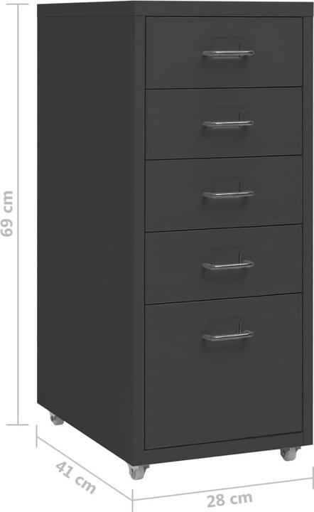 Actual product image VidaXL Junius (28 x 41 x 69 cm)
