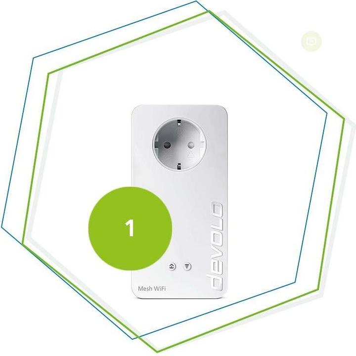 Produktbild Devolo Mesh WLAN 2 Multiroom Kit (2400 Mbit/s)