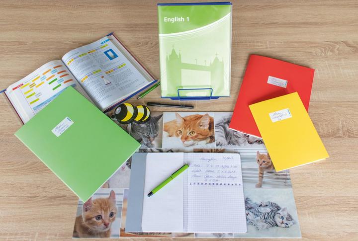 Actual product image HERMA Booklet protector A5 covered grey (A5)