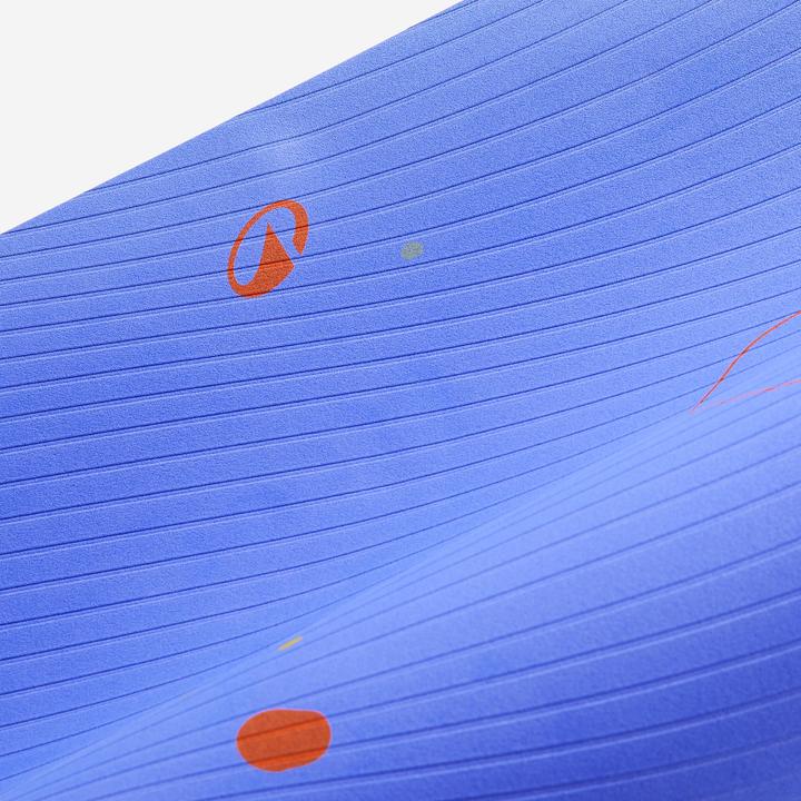 Produktbild Kimjaly Yogamatte Kinder 150 cm × 60 cm × 5 mm - blau (5 mm)