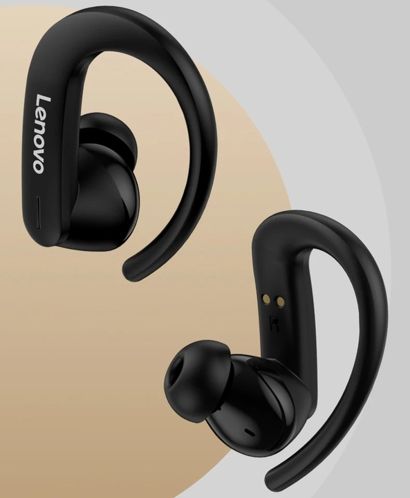 Actual product image Lenovo Thinkplus LivePods T50 wireless in-ear headphones black