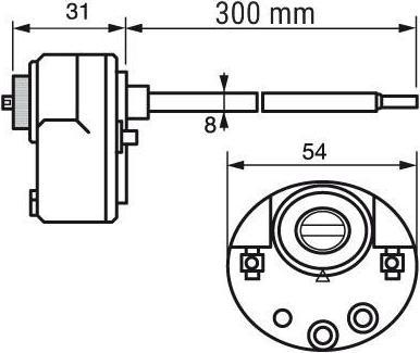 Produktbild Gnali_bocia DOUBLE SAFETY THERMOSTAT 410/510