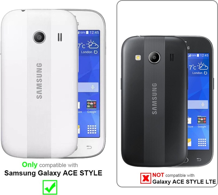 Actual product image Cadorabo display protection glass (1 Piece, Samsung Galaxy Ace Style)