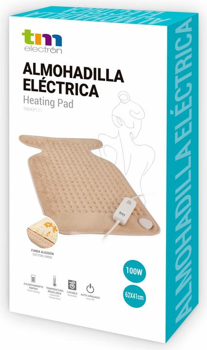 Produktbild TM Electron Electric Pad for Neck and Shoulders Beige (62 x 41 cm)