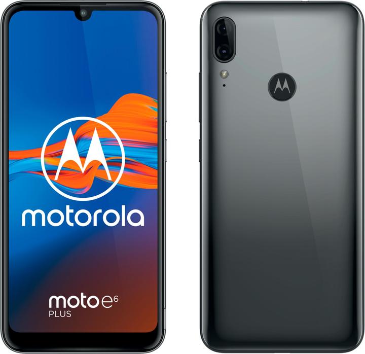Produktbild Motorola Moto E6 Plus (32 GB, Polished Graphite, 6.10", Dual SIM, 4G)
