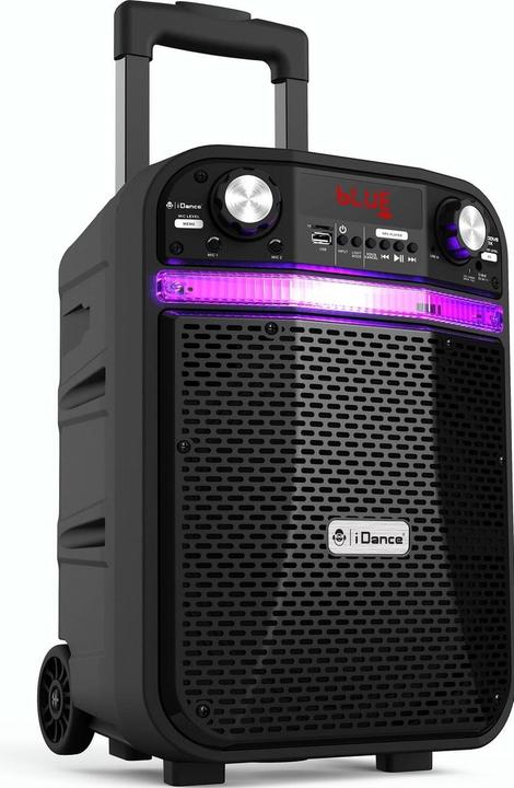 Actual product image Idance Groove408X Party Speaker - Draadloos - Bluetooth Speaker - Karaoke Set - App Bediening - 200 Watt - (Active)