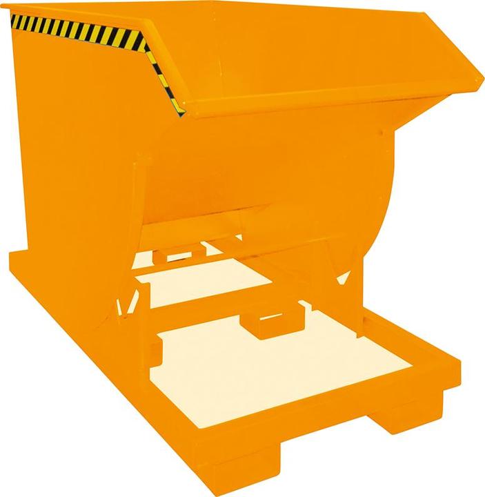 Image du produit eurokraft pro Benne basculante, modèle étroit (1000 l)
