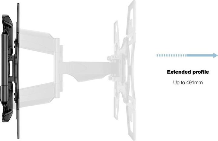 Productafbeelding Multibrackets Flexarm Full Motion Dual (Muur, 70", 45 kg)