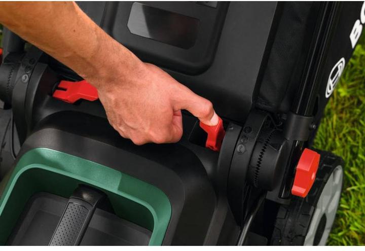 Actual product image Bosch Hausgeräte Rotak 18V-43 Set (Rechargeable battery operated)