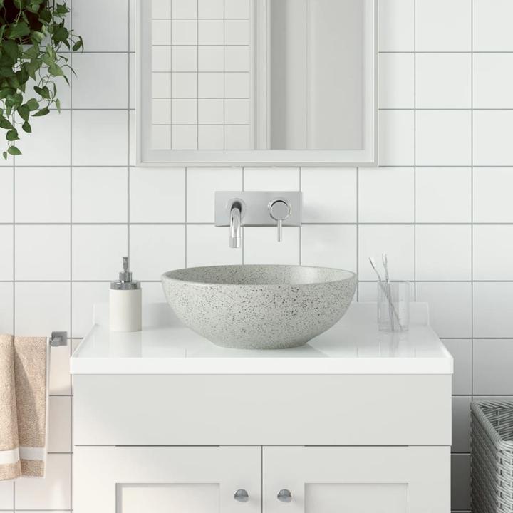Actual product image vidaXL Aufsatzwaschbecken (410 mm, 410 mm)