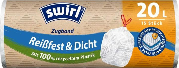 Swirl SWI bin liner 20l with drawstring 15pcs (15 x, 20 l)